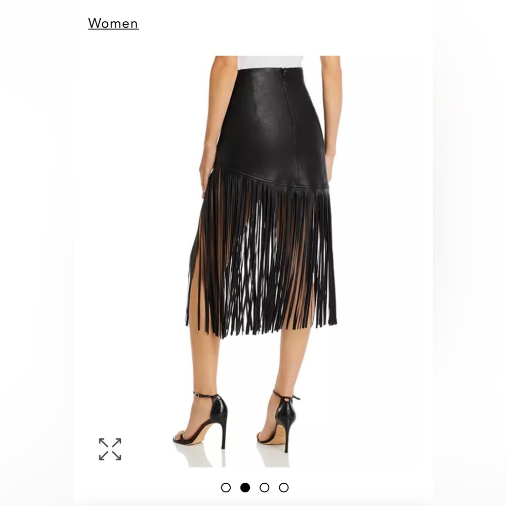 Bagatelle fringed skirt